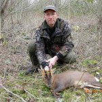 Man with Muntjac cull